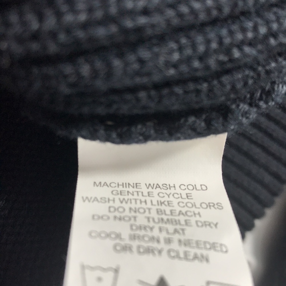 Carbon 2 Cobalt Brand Mens Black and Brown Hooded Sweater Size XL - Picture 5 of 5